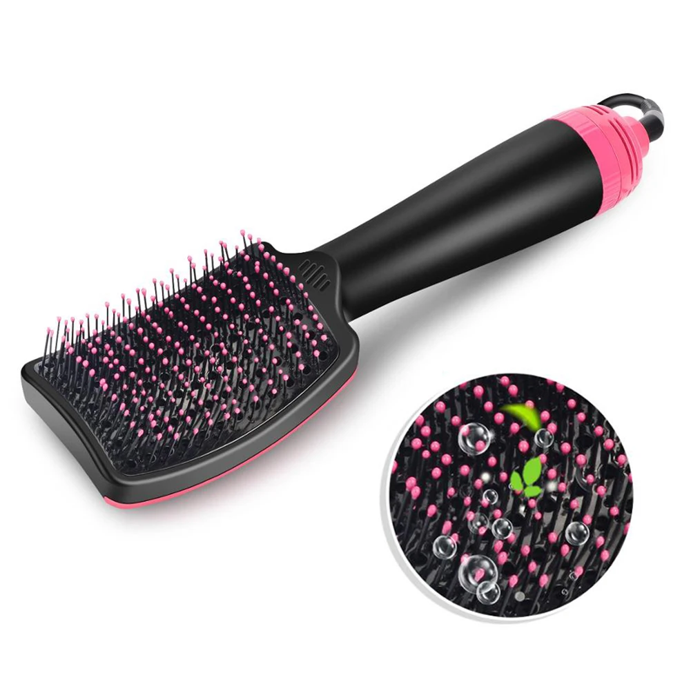 

Adjustable Hot Air Comb 2 In 1 Hair Dryer Comb Curling Brush Hair Styling Tools Women Hair Care SK88