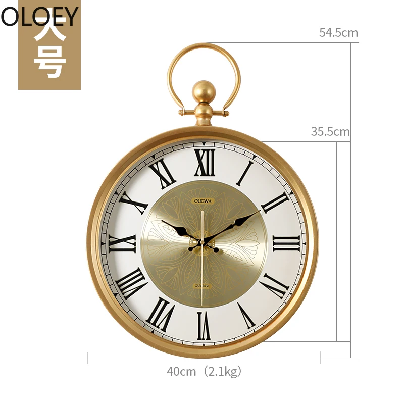 Скандинавские современные декорация настенные часы Металлические креативные