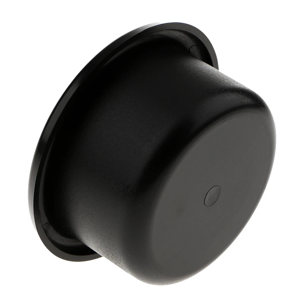 Универсальная черная пластиковая чашка держатель для напитков диаметр 90 мм