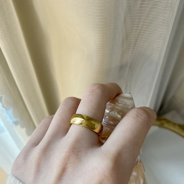 Парные кольца из титановой стали длиной 2 мм 4 6 8 регулируемое кольцо с