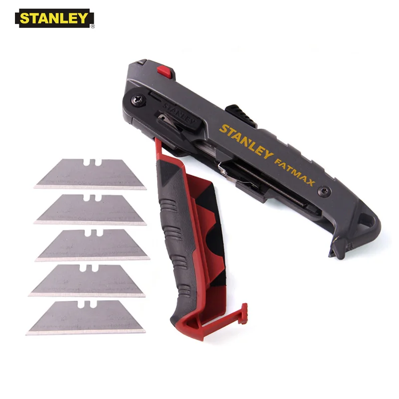 Stanley FatMax двухцелевой картонный Безопасный нож Автоматические выдвижные ножи