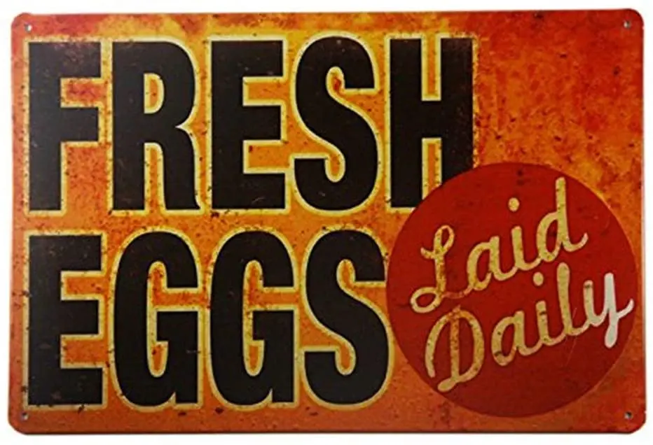 Украшение в виде яйца художественный куриный дом фермерский ретро железная