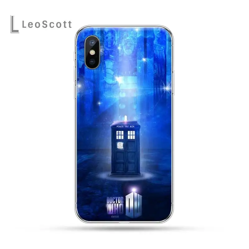 

Tardis Box Doctor Who high quality Phone Case For iphone 12 5 5s 5c se 6 6s 7 8 plus x xs xr 11 pro max