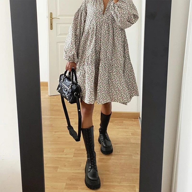 Не сужающийся книзу массивный женская меховая обувь на платформе Кожа Сапоги до