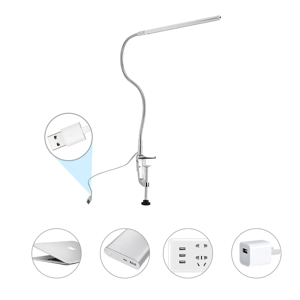 Длинный светодиодный настольный светильник настольная лампа гибкий