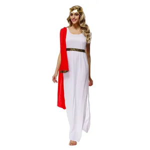 VASHEJIANG Women Greek Goddess Princess Costume Halloween Carnival Medieval Renaissance Costumes for Adults Fantasia Cosplay