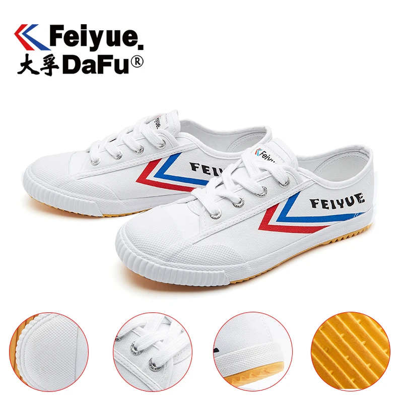 Мужские и женские парусиновые кроссовки DafuFeiyue в стиле ретро с нескользящей