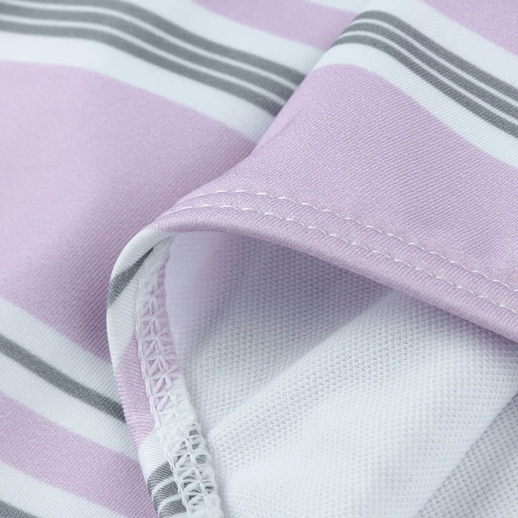 

2020 Women Mother Sexy Maternity Bikini Pregnant Tankinis Stripe Swimsuit Summer Pregnancy Swimsuit One-piece Beachwear Suit