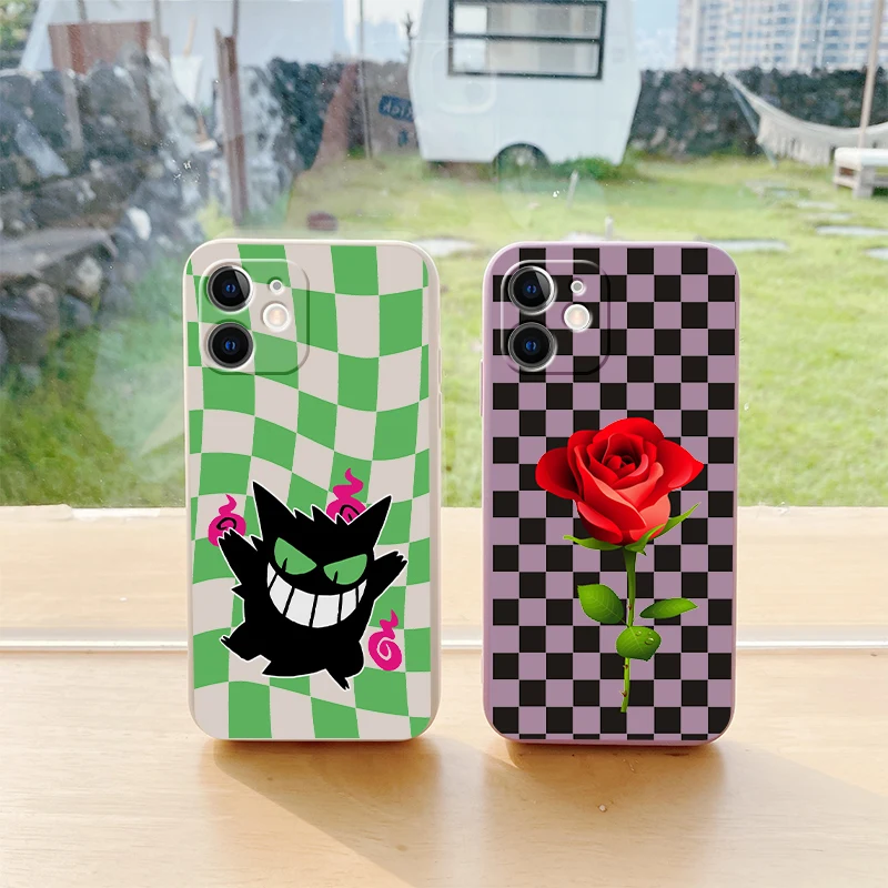 

NOHON for iPhone 11 case individualized design phone case for iphone 13 12 mini pro max xs 8 plus back cover чехол на айфон 11