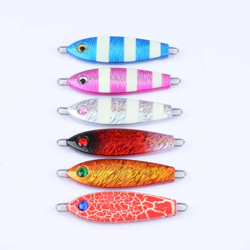 Рыболовная приманка с железной пластиной 8 см 42 4 г джиг свинцовая металлическая