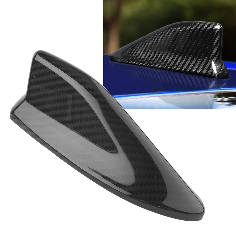 

Universal Car Shark Fin Antenna Trim Cover Cap For Subaru BRZ & For Toyota 86 56 Carbon Fiber Styling