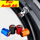 4 шт.компл., Металлические колпачки для клапанов автомобильных колес для Audi Sline A6 A1 A3 A4 A5 A7 A8 Q3 Q5 Q7 TT, колпачки для стержней обода автомобиля, аксессуары