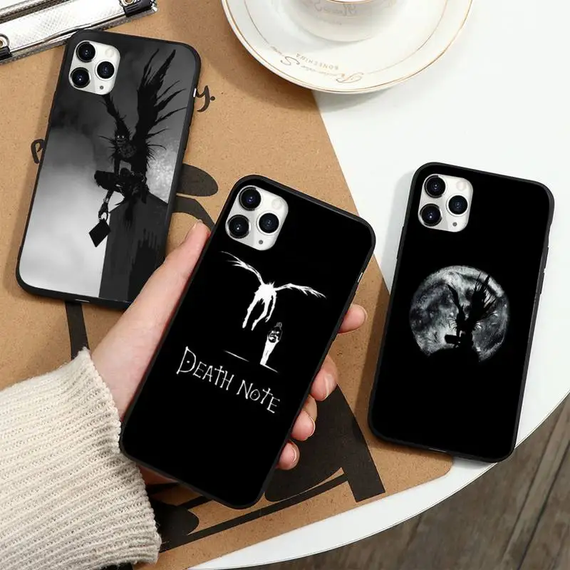 

death note Japan anime Phone Case for iPhone 11 12 pro XS MAX 8 7 6 6S Plus X 5S SE 2020 XR mini