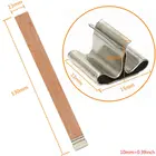 100 шт., фитили для свечей из натурального дерева, 13 х130 мм