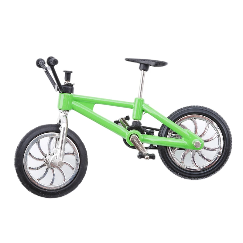 

Mini Size Multi Colors Simulation Alloy Finger Bike Fingerboard Bicycle Toys With Brake Rope Xmas Birthday Gifts for Children