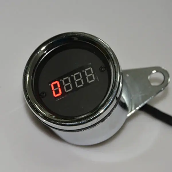 Цифровой тахометр с крассветодиодный индикатором измеритель скорости оборотов