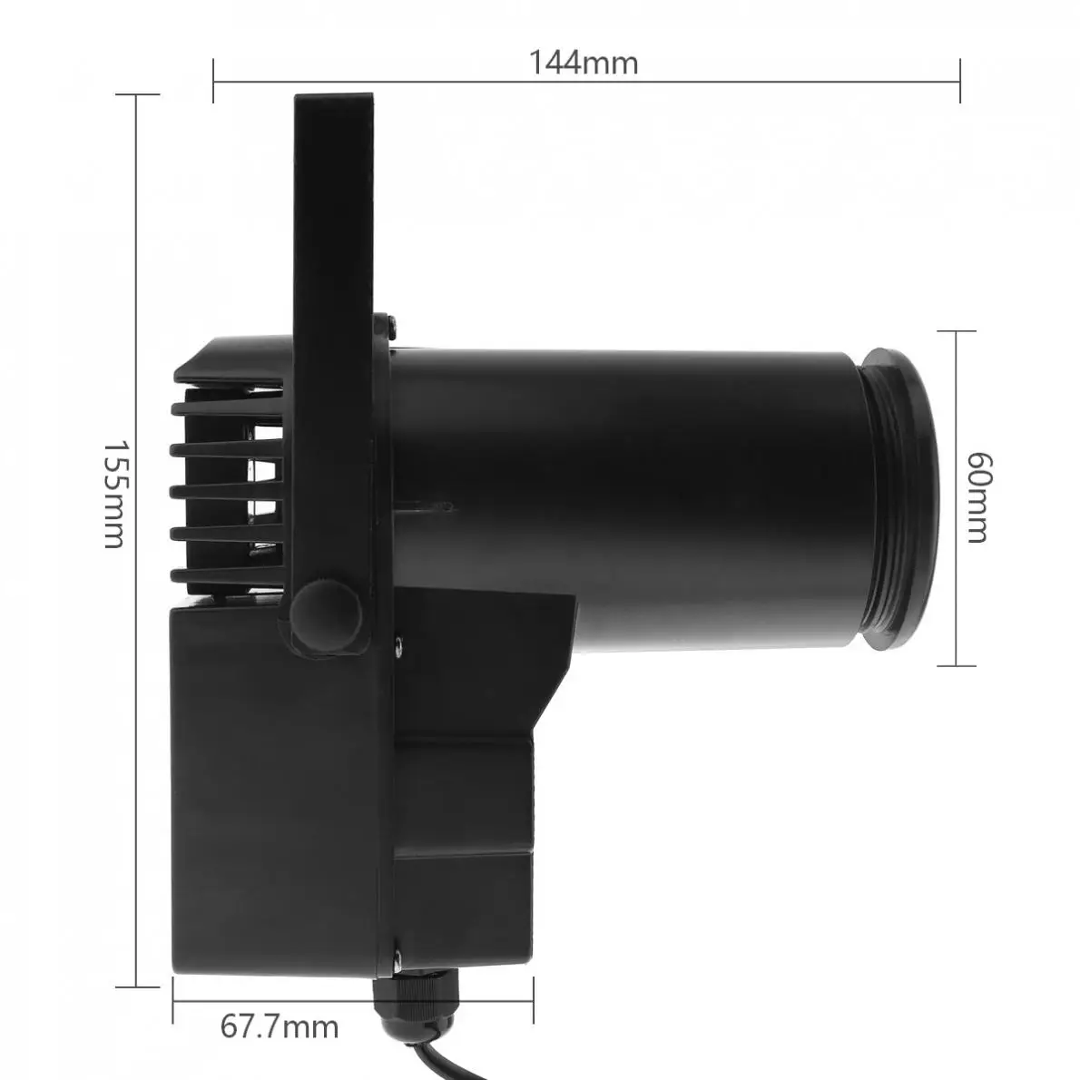 10 Вт светодиодный RGB сценический светильник Лампа для проектора эффект ing