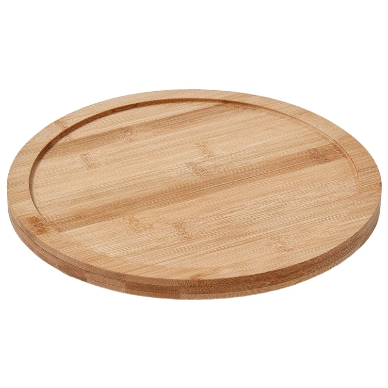 

Wood Kitchen Turntable Rotating Used for Dining Table Kitchen Counter Desktop Kitchen Pantry Gift for Family or Friends