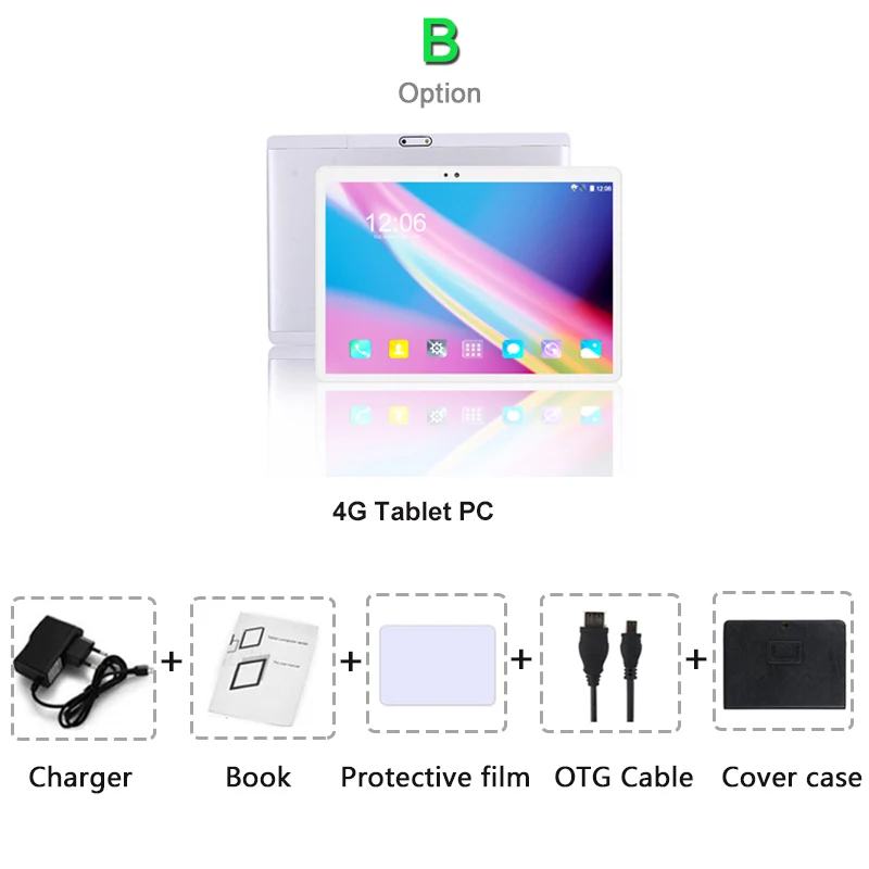 Комплект 2 Новинка, 10 дюймов, планшет, компьютер, 10 core 1920*1200 ips Android 8,0 Оперативная память 6 ГБ Встроенная память 64GB 4G телефон планшеты 2,4G/5G WI-FI Bluetooth gps MT6797 - Комплект: Комплект 2