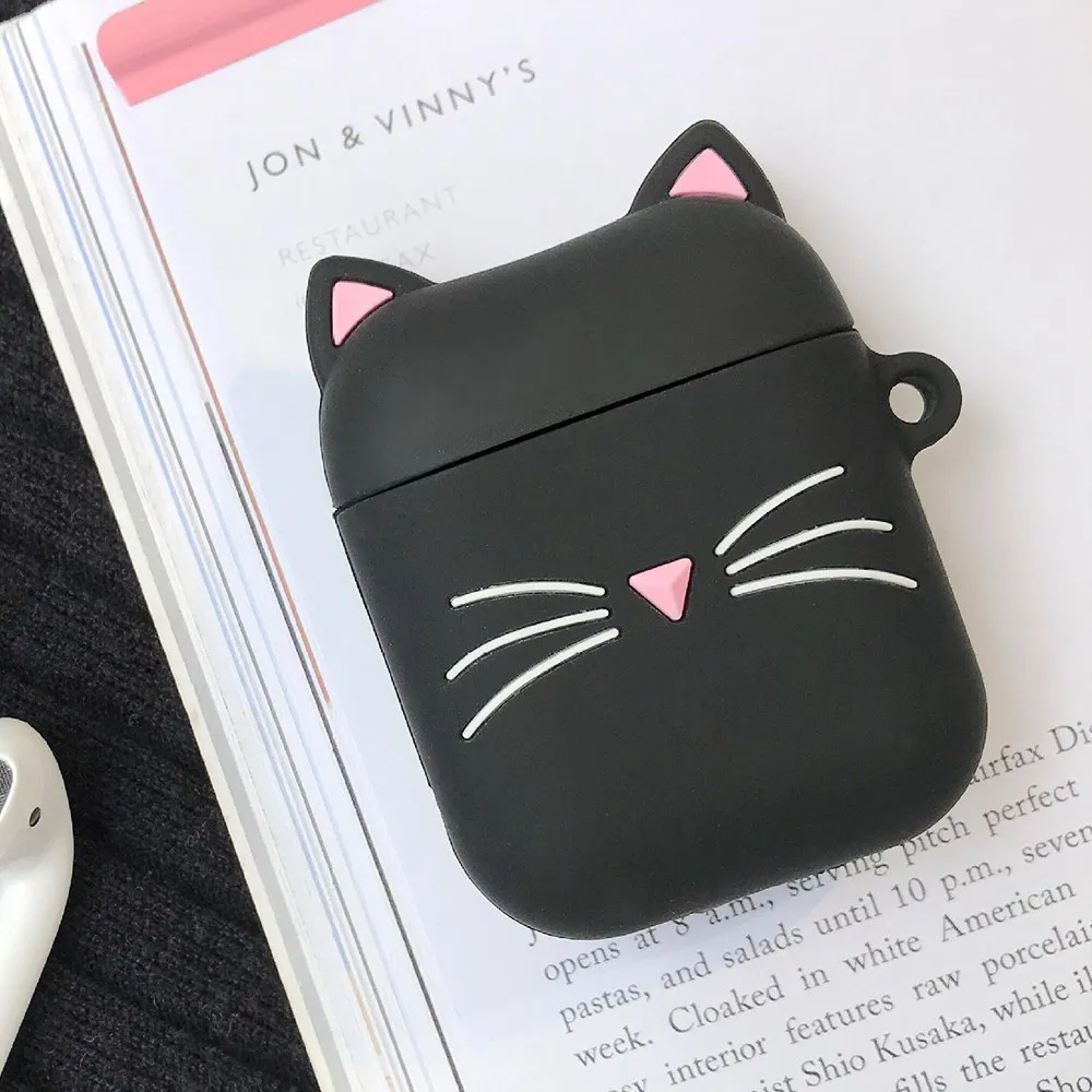 Для AirPods чехол милый мультфильм защитный чехол прекрасный для Airpods беспроводные наушники чехол для Air pods аксессуары чехол для наушников