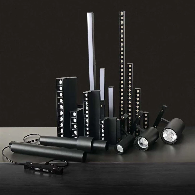 Современные встраиваемые магнитные светильники потолочные лампы с магнитной