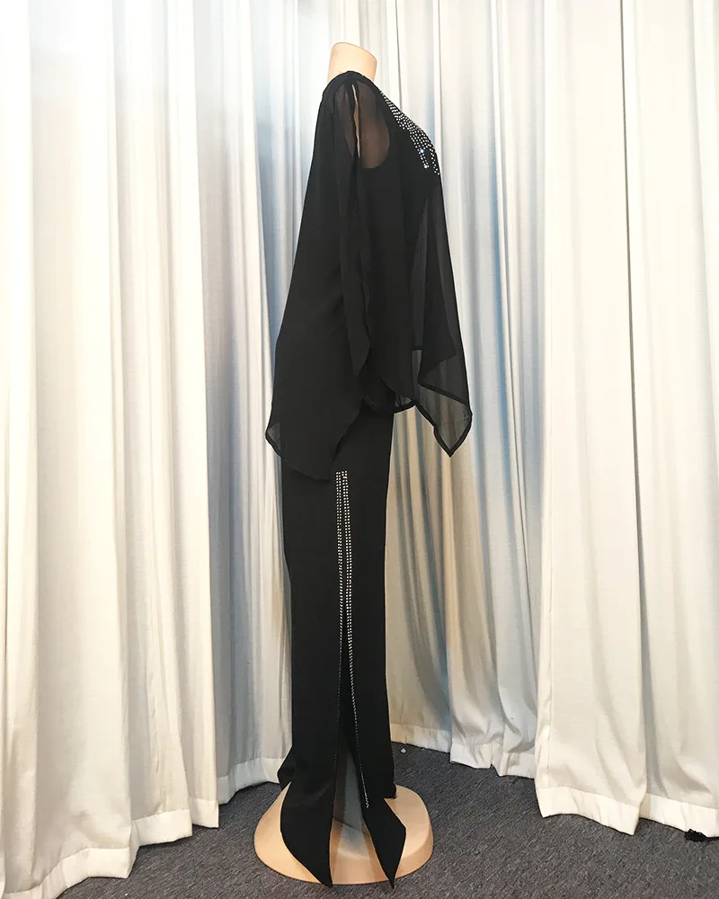 Африканские комплекты для женщин Новые африканские эластичные мешковатые брюки