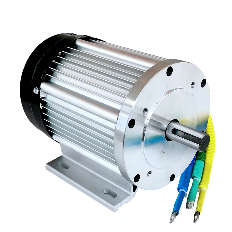 

48V60V4000W DC brushless motor is suitable for electric tricycle, washing machine, elevator equipment modification