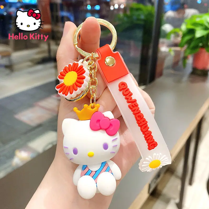 TAKARA TOMY милый мультяшный Hello Kitty креативная кукла ПВХ эпоксидная простая брелок