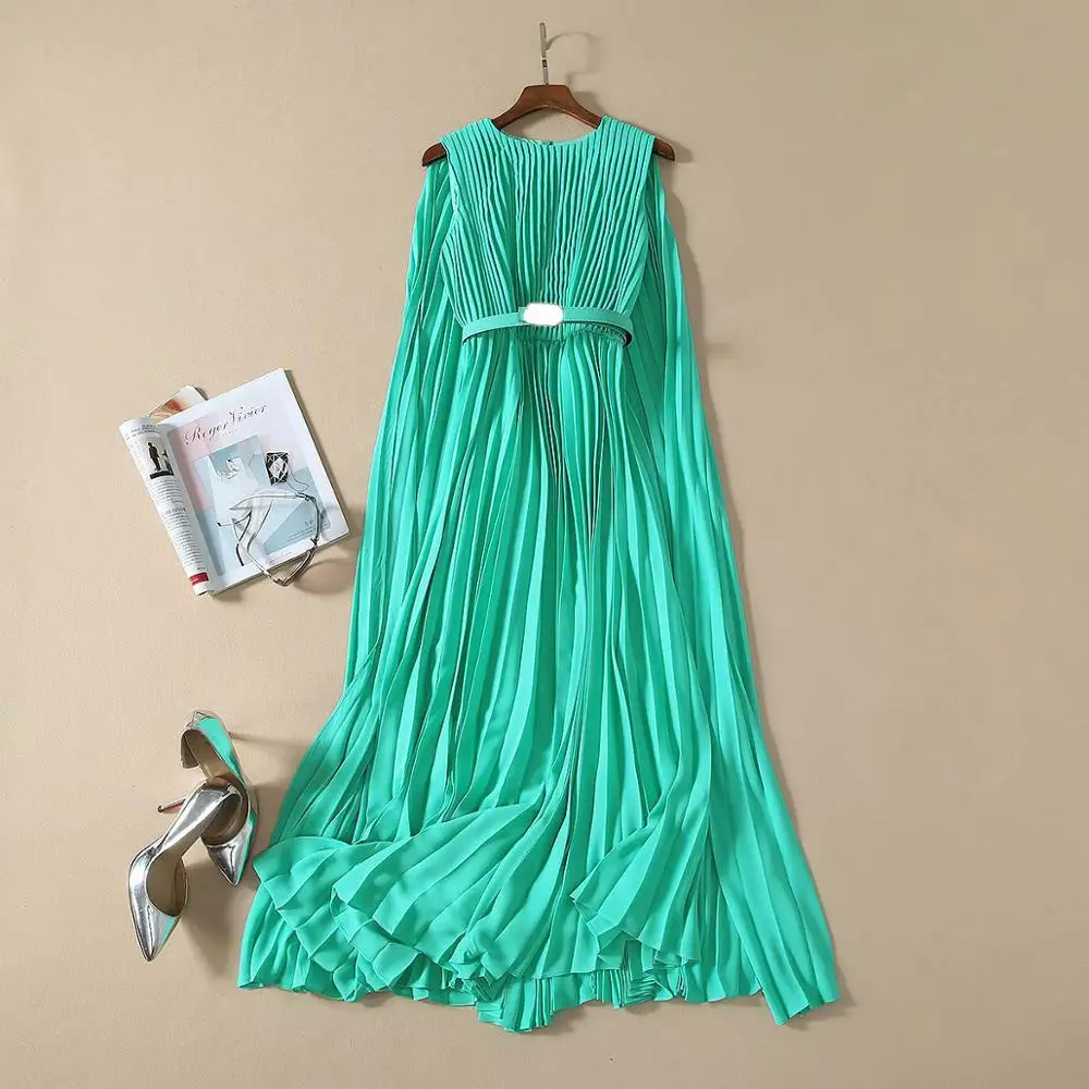 Длинное платье пончо с накидкой весна лето 2020 для вечеринок и мероприятий