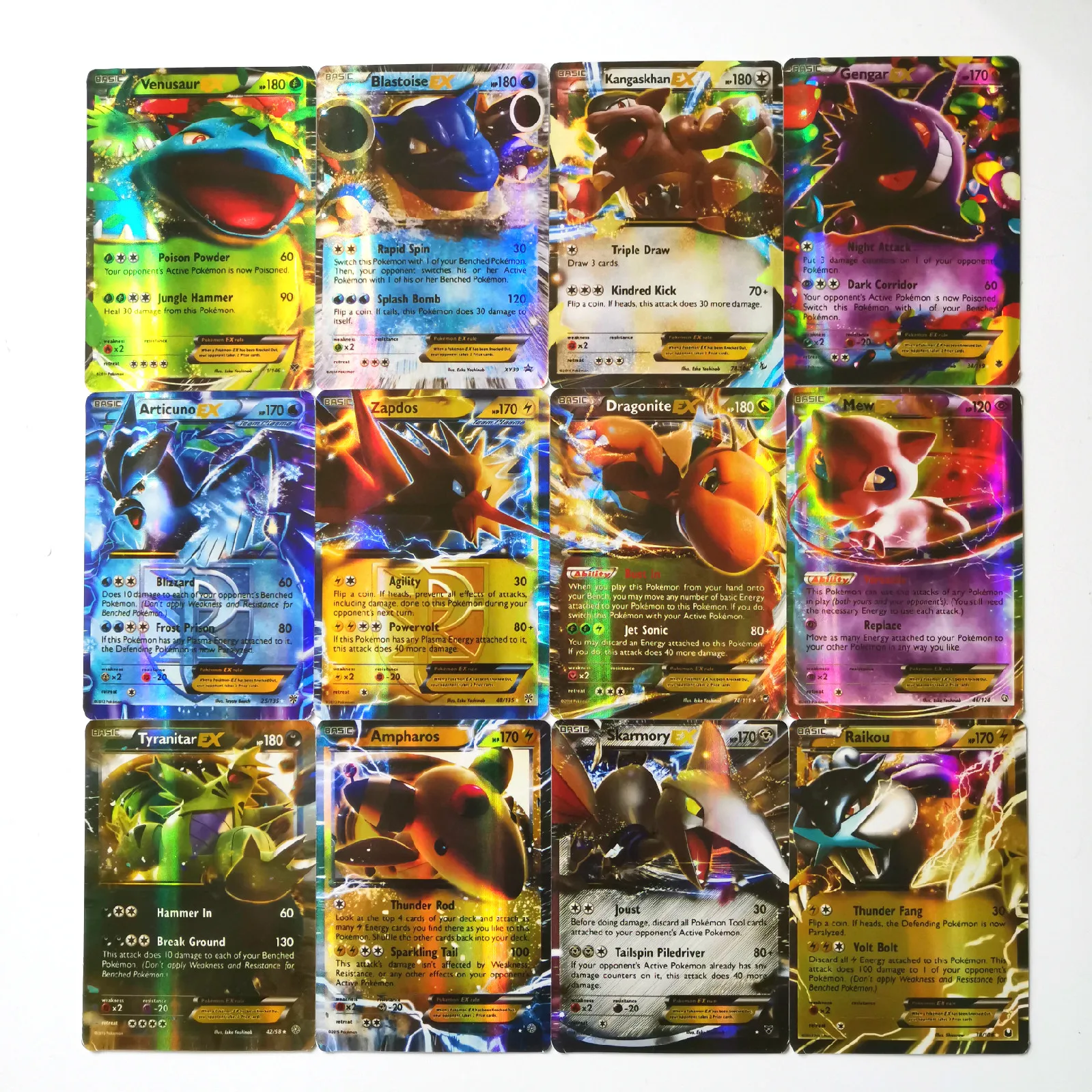 Pokemon EX Shining TAKARA TOMY карточная игра битва карт 100 шт Торговые игрушки для детей