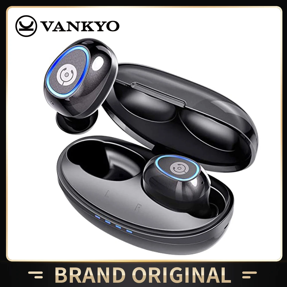 Беспроводные наушники Cystereo TWS Bluetooth 5 0 20 ч светодиодный дисплей шумоподавление