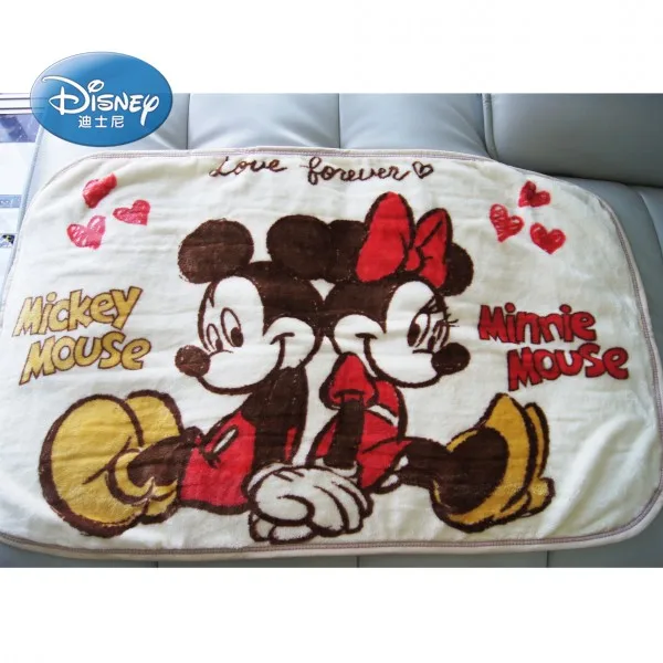 minnie mickey Красное одеяло с Микки Маусом и Минни Маус, маленький плед 70x100 см для маленьких мальчиков и девочек, детское летнее одеяло для кроватки - Цвет: minnie mickey