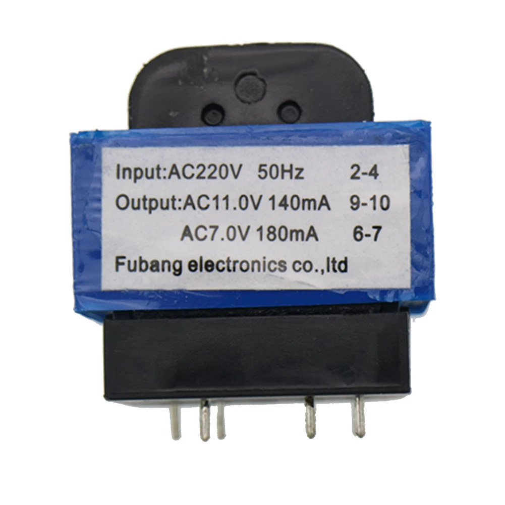 Высокое качество Новые микроволновой трансформатор СВЧ-печи AC 220V to 11 V/7 V 140mA/180mA 7-контактный микроволновой печи для микроволновой печи Запчасти