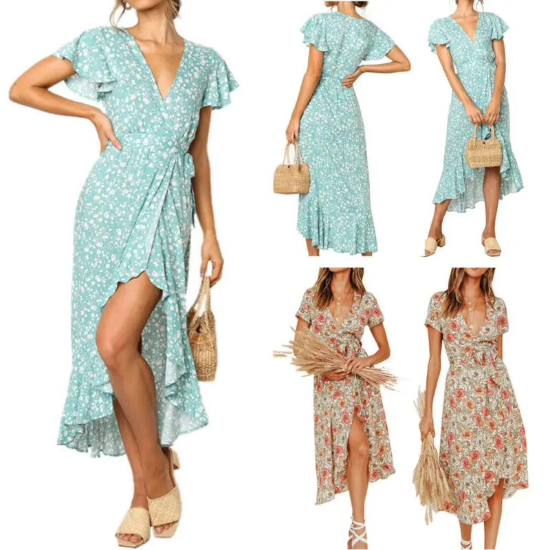 Новинка 2020 лидер продаж модное женское сексуальное платье макси с глубоким