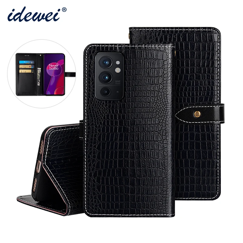 

Flip Leather Case For OnePlus 9RT Cover Luxury Wallet Case For OnePlus MT2110 Phone Case Coque