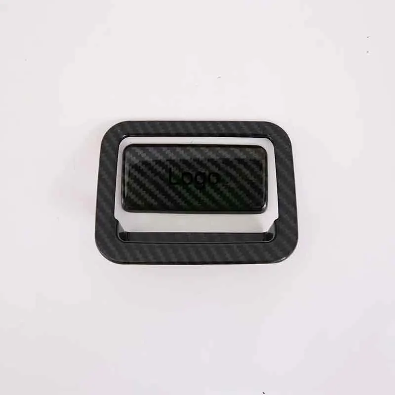 Автомобильный Стайлинг крышка с автоматической ручкой консоль для хранения