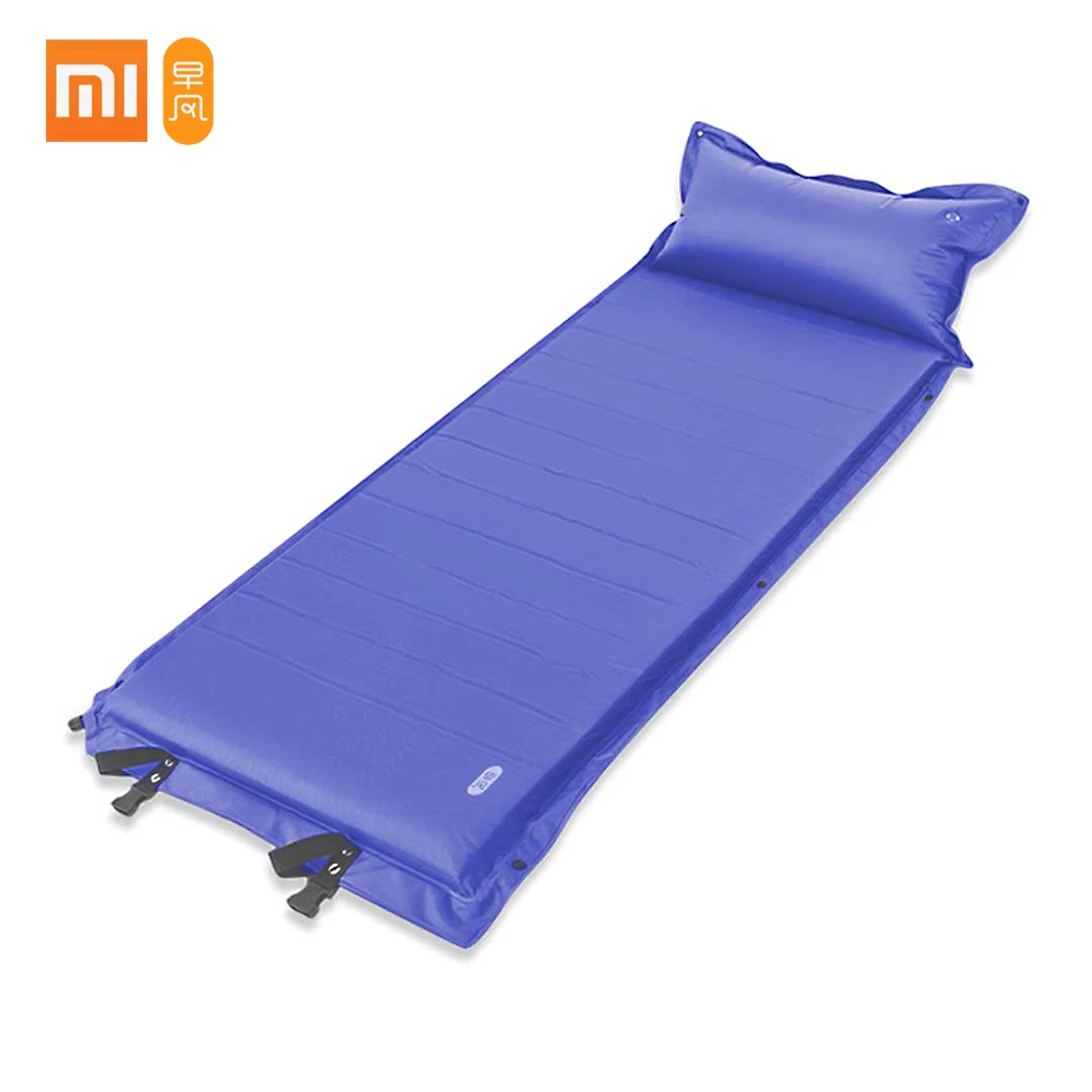 Xiaomi Zaofeng наружная одинарная Автоматическая надувная подушка походная Подушка для сна коврик быстрое наполнение увлажнитель воздуха-защита для сна