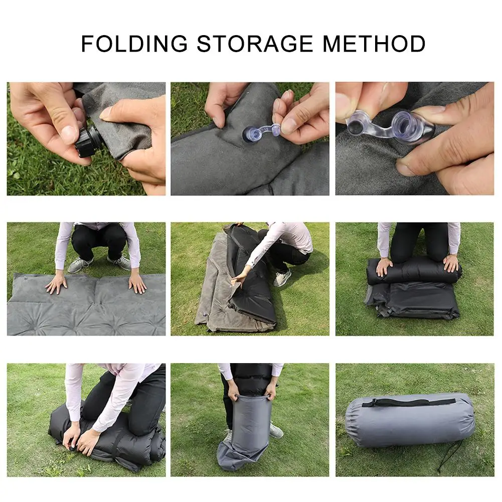 

Automatic Car Inflatable Bed SUV Air Mattress Rear Trunk Travel Bed 180*132cm