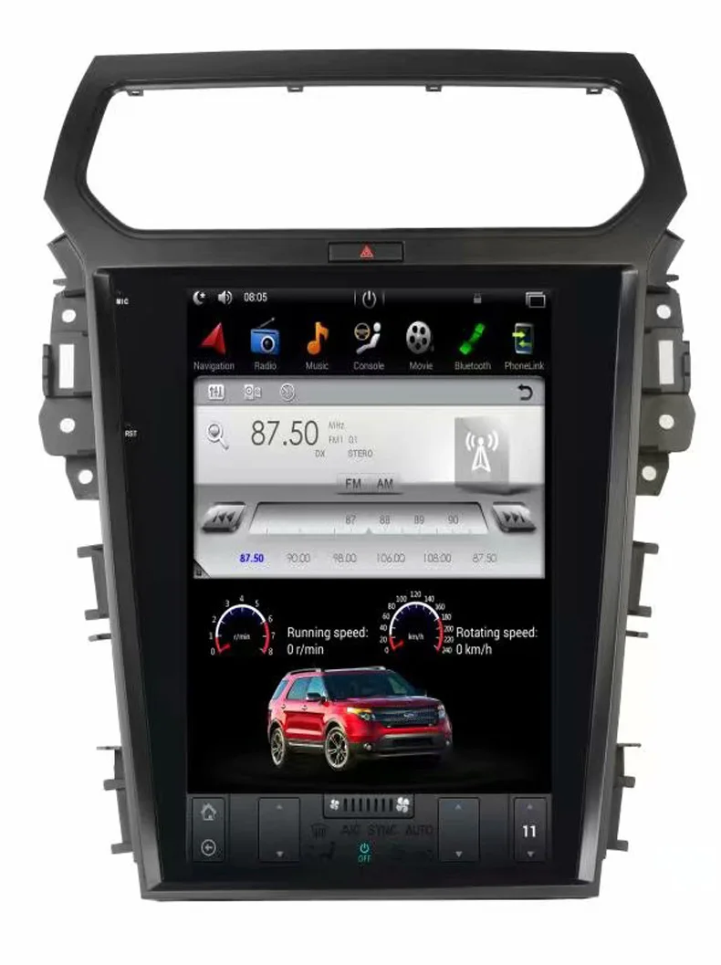 

Автомагнитола PX6, 12,1 дюйма, Android, для Ford Explorer 2013 15 18