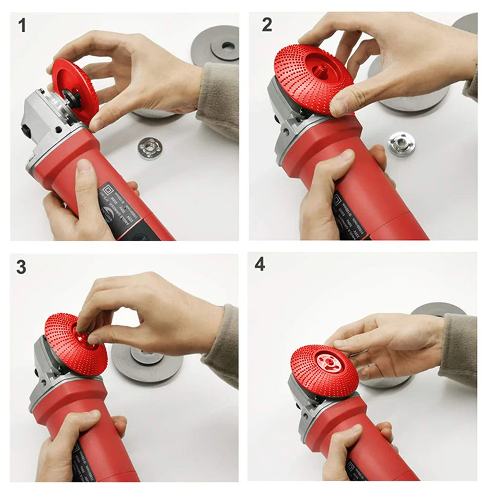 

For Angle Grinder Grinding Wheel Wood Sanding Shaping Carving Disc Tool For Wood And Other Materials