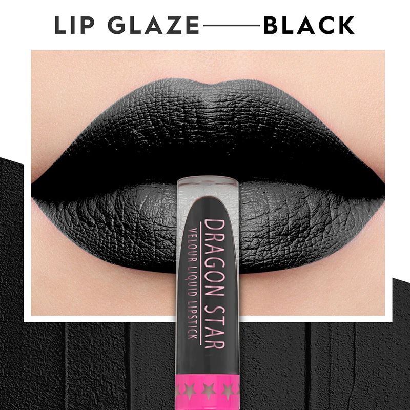 Водостойкая матовая бархатная помада 15 цветов с антипригарным покрытием для губ