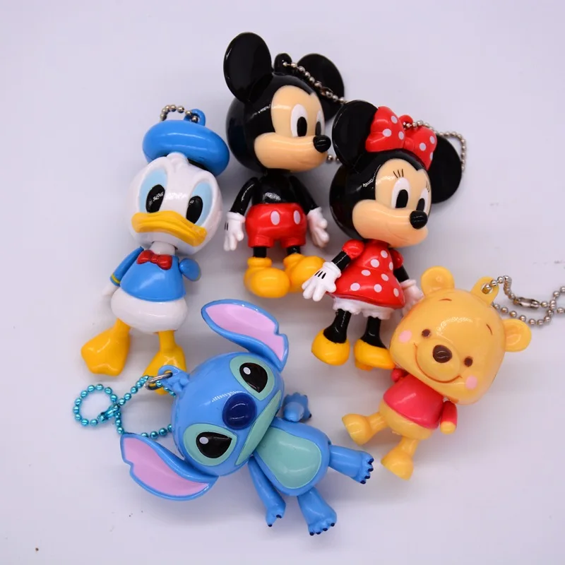 Дисней детская одежда с рисунком из мультфильмов Микки Маус и кукла кулон на