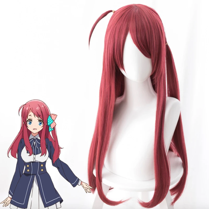 Аниме Zombieland Saga косплей парик Сакура Минамото Косплей парики Жаростойкие