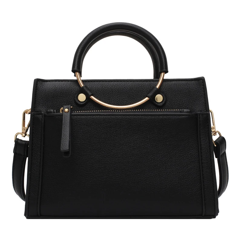 

Elegant Women's Shoulder Bag Sac A Main Femme Designer Handbags Shopper Purses Ladies Solid PU Leather Messenger Bag Tote Bolsa