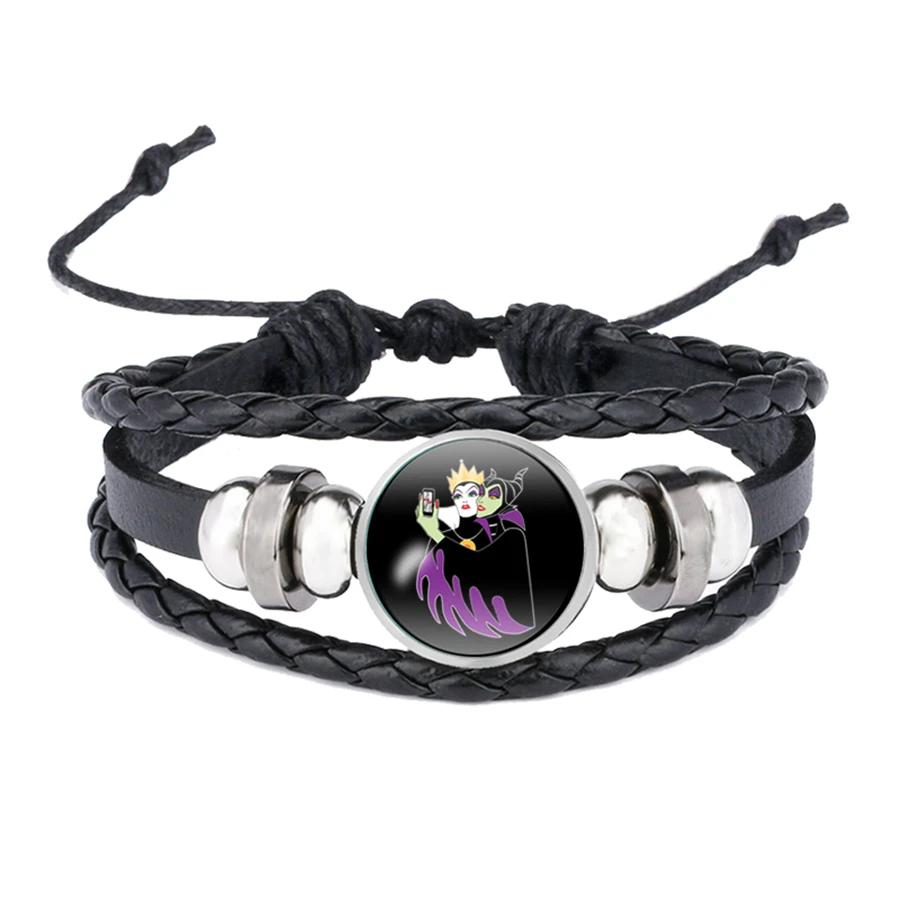 Ursula Aleficent Русалочка браслеты злая королева Круэлла де вил браслет оснастка