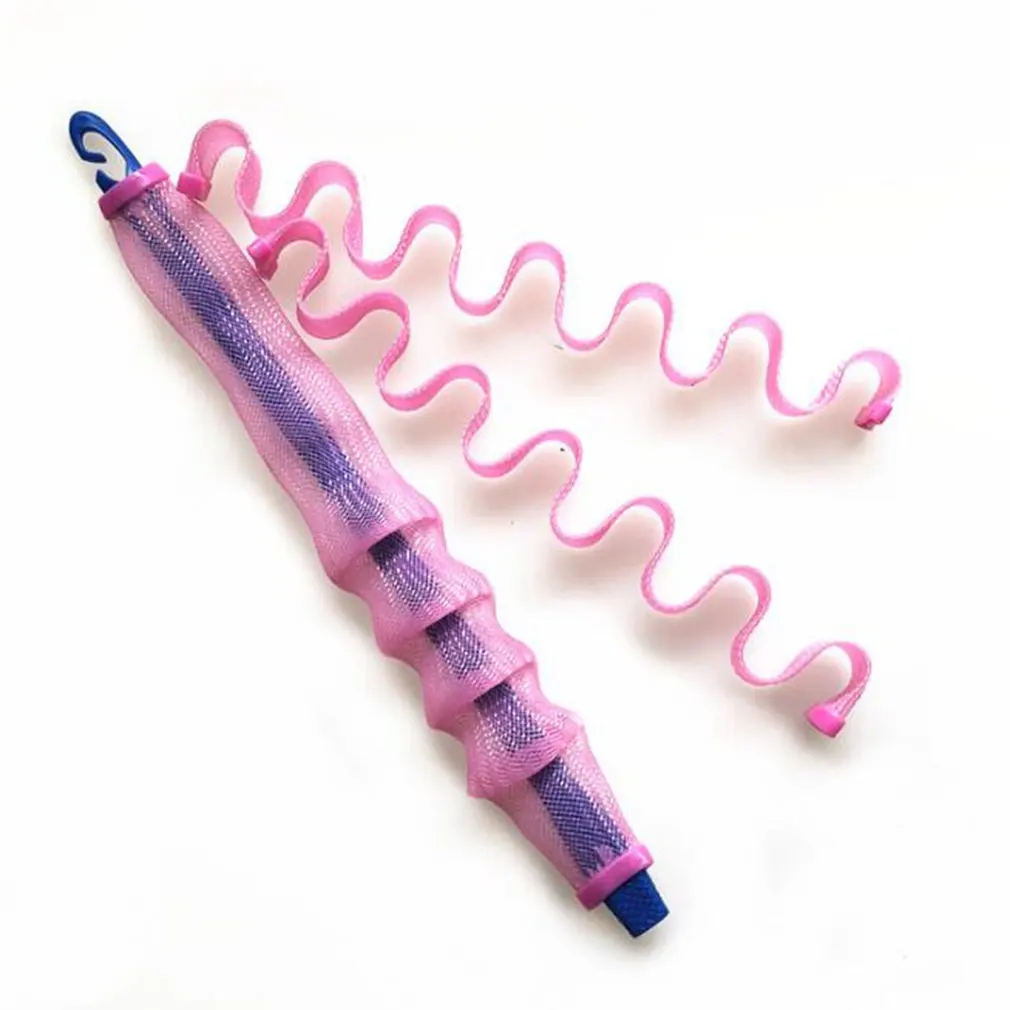 

55 long 12 egg rolls water ripple roll DIY manual not hurt the hair spiral roll QQ roll magic roll plastic roll
