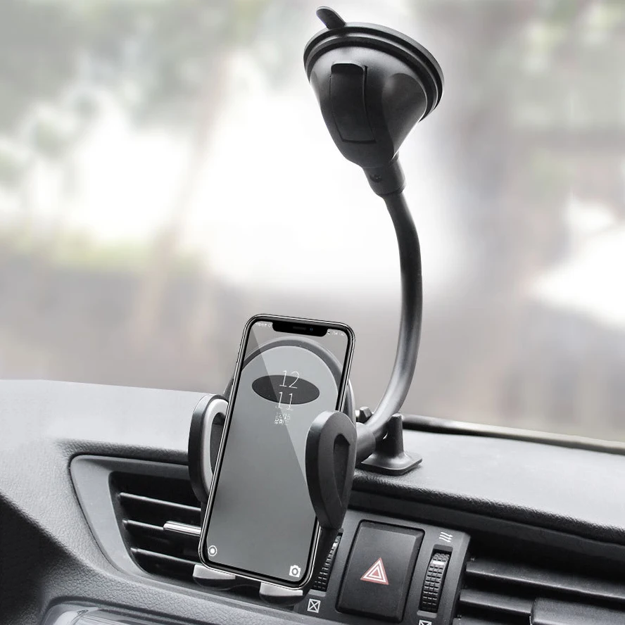 fit up till to 7 cell phone car holder windshield dashboad car phone mount mobile support for iphone 12 pro max 11 free global shipping