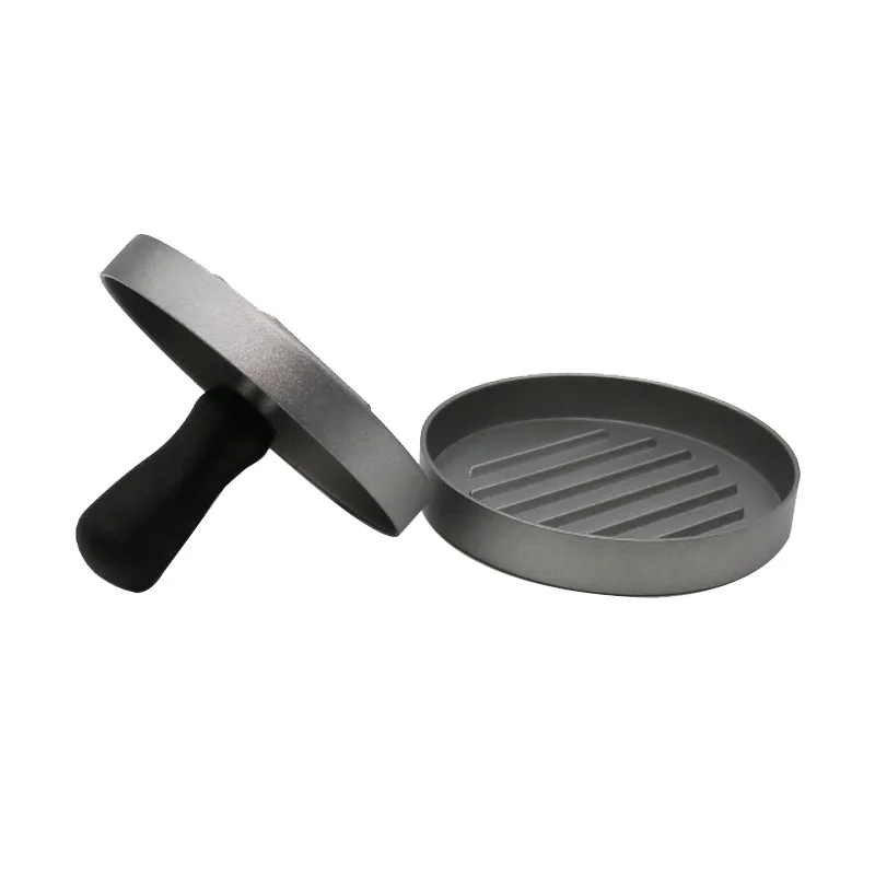 Алюминий сплав 11 см гамбургер Пресс круглый Форма мяса говядины гриль Пэтти