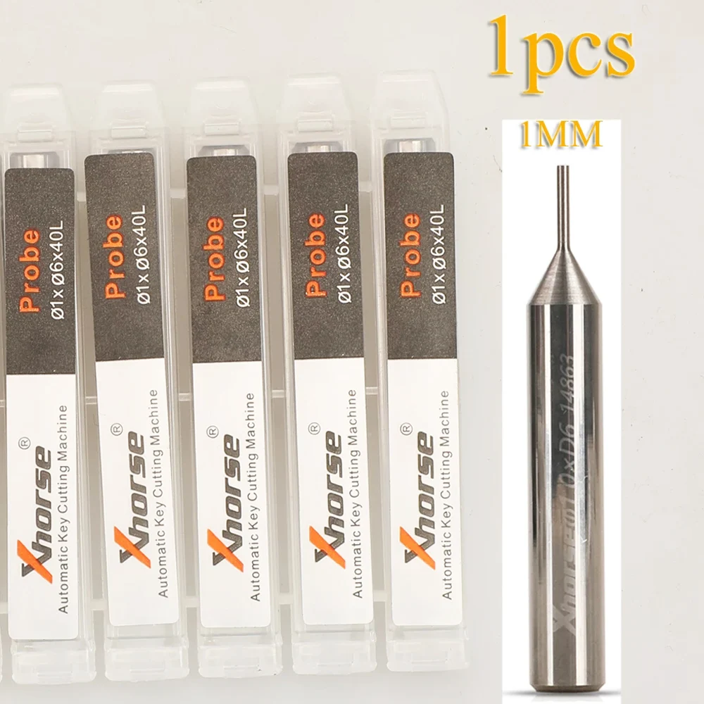 

1 шт./лот, 1 мм, 1,5 мм, 2,0 мм, 2,5 мм, фреза/1,0 мм зонд для Xhorse Condor007, режущий станок с ручным ключом
