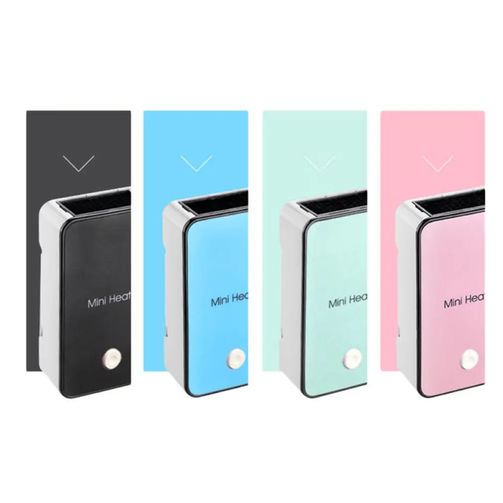 Настольный мини вентилятор портативный зимний электрический обогреватель